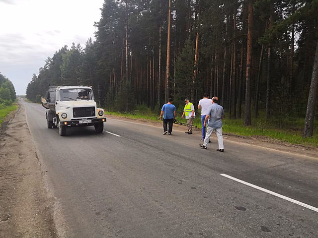 Дорогу от Первомайска до трассы Выездное-Сатис отремонтировали за четыре дня
