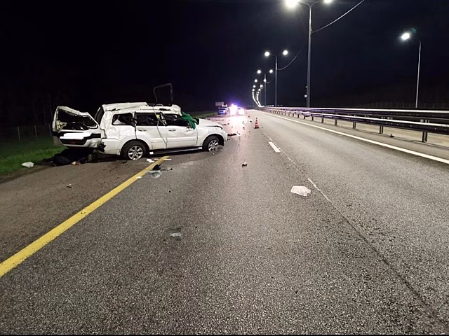 На трассе под Воронежем погибла в ДТП 60-летняя водитель Mitsubishi Pajero