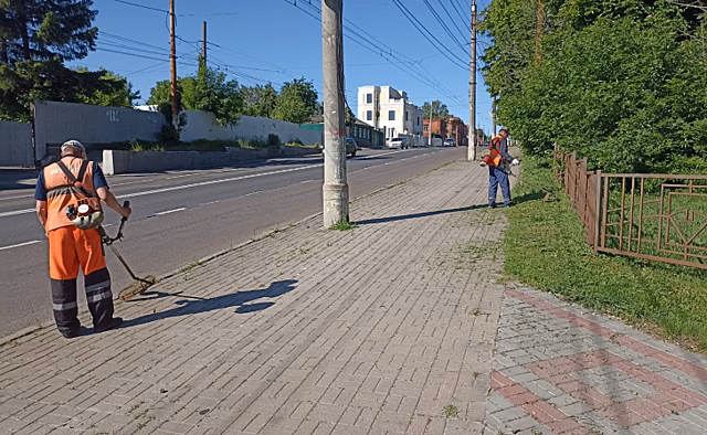 В Курске приводят улицы в порядок