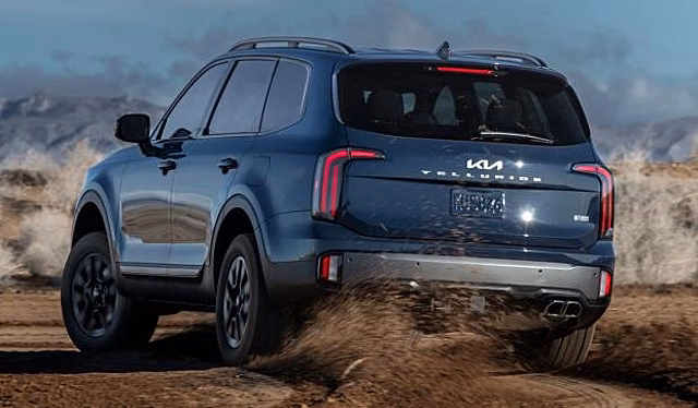 Кроссовер Kia Telluride обновился и получил несколько внедорожных версий