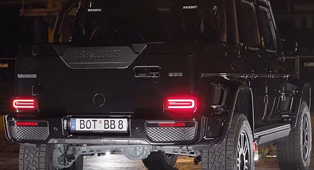 В Brabus презентовали 790-сильный пикап Adventure XLP на шасси AMG G63