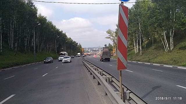 Движение по четырем полосам Мызинского моста открыто 1 сентября
