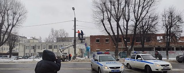 В Смоленске перекрыли проспект Гагарина из-за ДТП