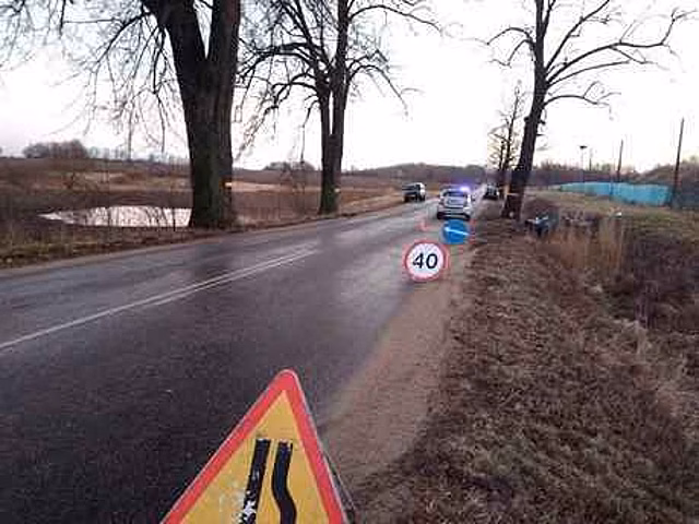 В Гусевском районе машина врезалась в дерево, 23-летний водитель скончался