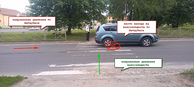 Подростка на велосипеде сбили в Костроме