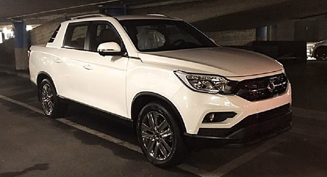 Новый пикап SsangYong Musso прибыл в Европу с ценником в 2,3 млн рублей