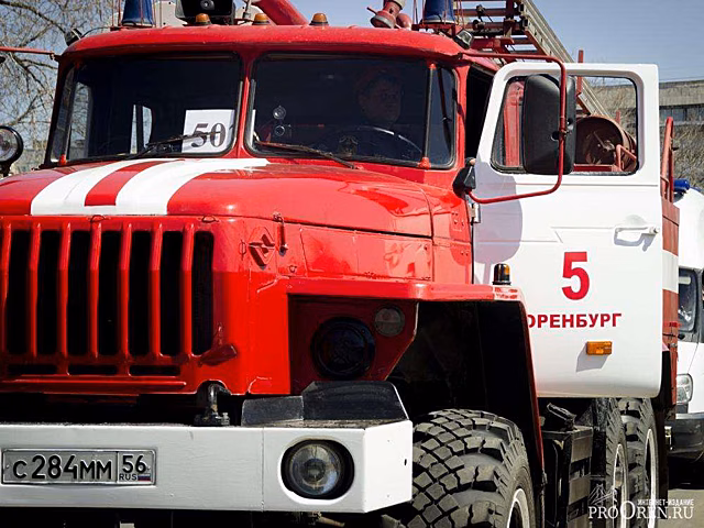 За сутки в Оренбуржье зарегистрировано 6 пожаров