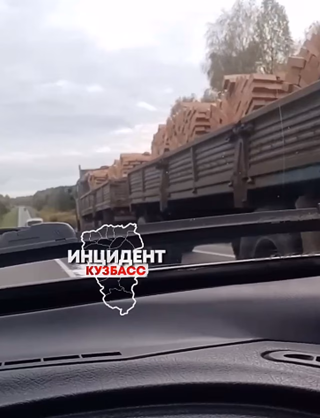 "Пункт назначения": кузбассовцы столкнулись со знаменитой сценой из кино на трассе