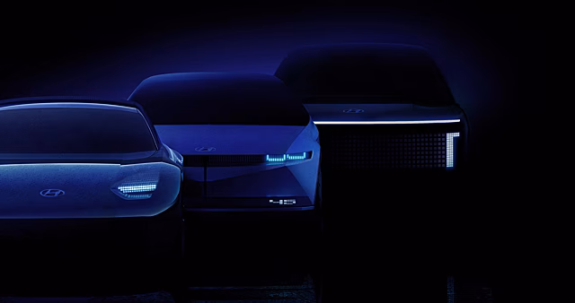 Hyundai и LG показали концептуальную кабину Ioniq для электромобилей