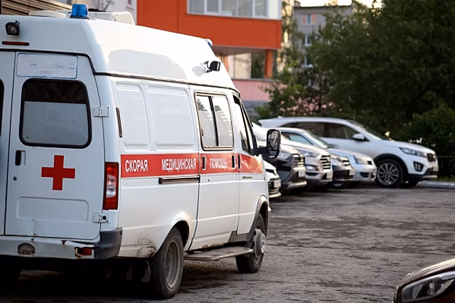 В Белгороде перевернулась карета скорой помощи с ранеными солдатами