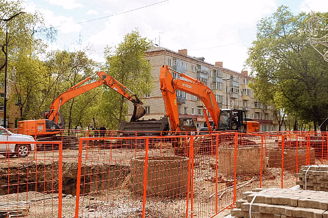 В Благовещенске к 5 июня ремонт улицы Ленина затронет перекрёсток с Кузнечной