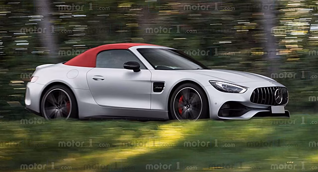 Показаны первые изображения Mercedes SL-класса нового поколения