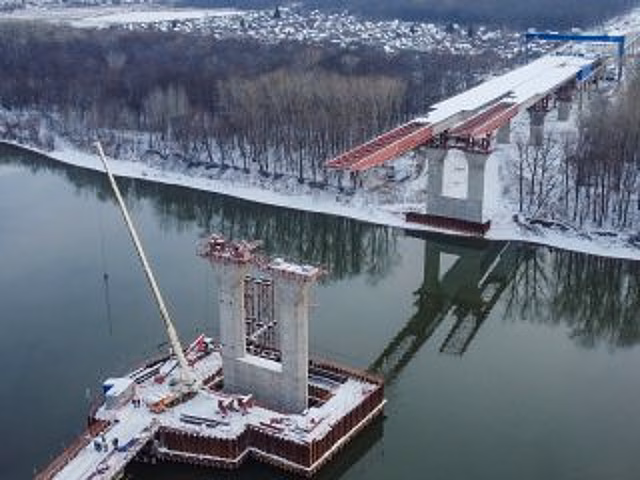 Готовность мостового перехода на Восточном выезде в Уфе составляет 70%