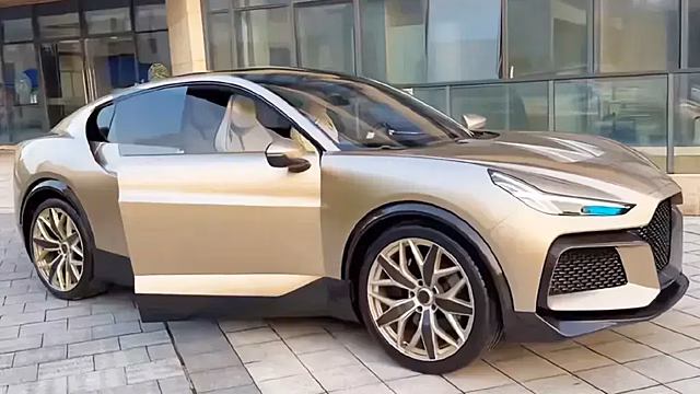 Китайская Dreame создала бюджетный седан в стиле Bugatti