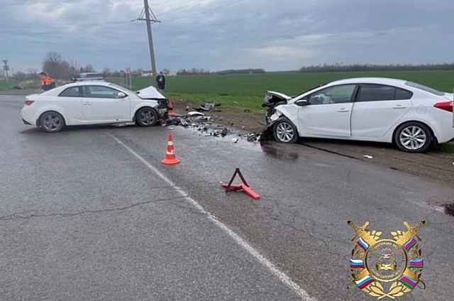 Автоледи погибла в лобовом ДТП под Краснодаром