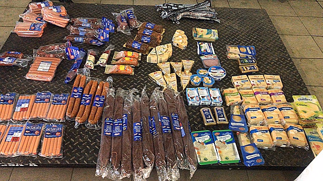 В Калининградскую область пытались ввезти 40 кг санкционной продукции