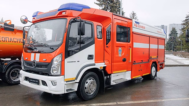 В России разработали совершенно новый пожарный автомобиль