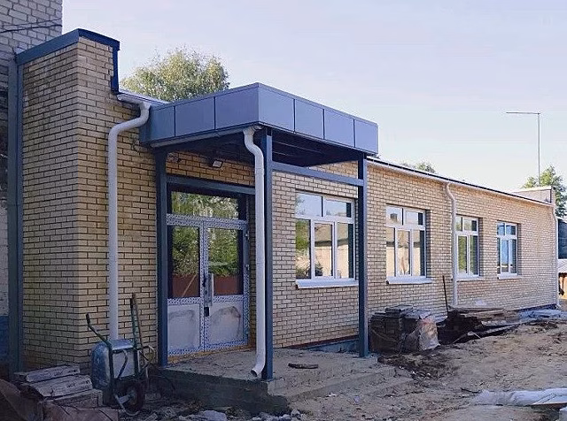 В Санчурске продолжают реконструкцию детского сада «Теремок»