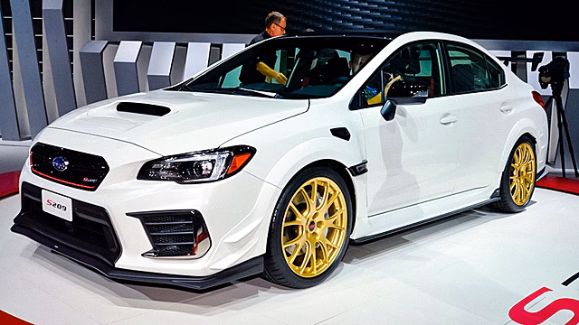 Представлен злой Subaru WRX STI S209