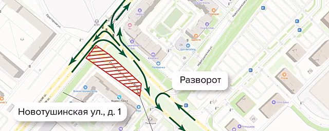 В Красногорске на Путилковском шоссе с 4 августа изменится схема движения