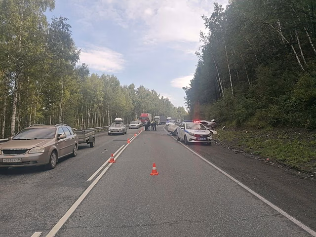 Два человека погибли и два пострадали в ДТП на трассе М-5 в Челябинской области