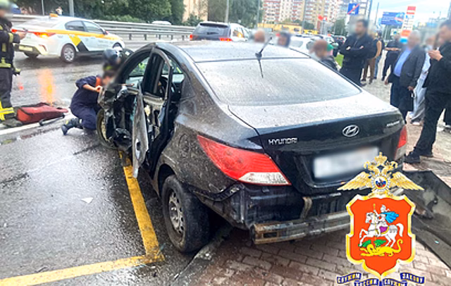 Два человека остаются в больнице после серьезного ДТП в Долгопрудном