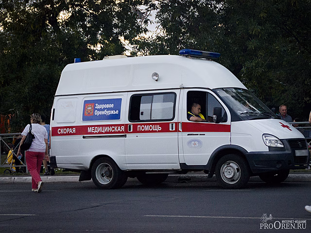 В Оренбурга пассажир маршрутки попал в больницу в результате ДТП