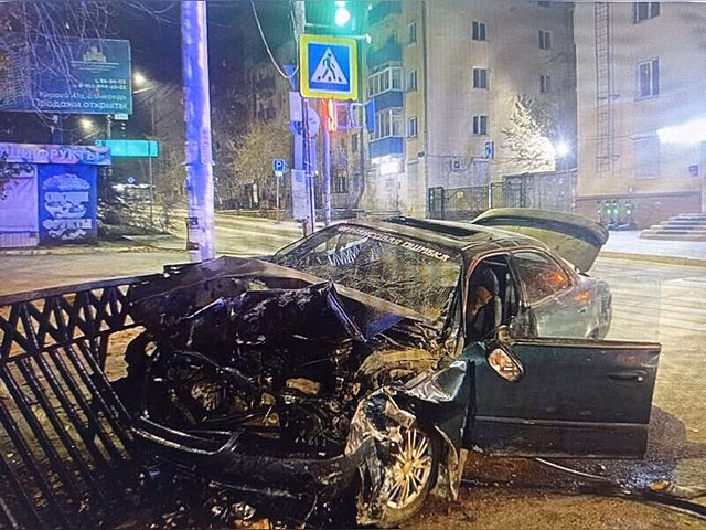Жесткое ДТП произошло в Чите