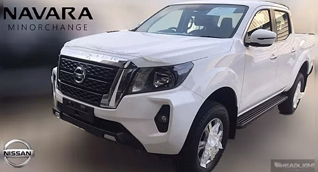 Новый пикап Nissan Navara сбросил камуфляж: в стиле Titan, пока без светодиодных «подков»