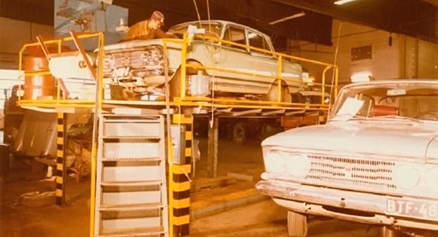 Как выглядела зона техобслуживания советских автомобилей в Финляндии