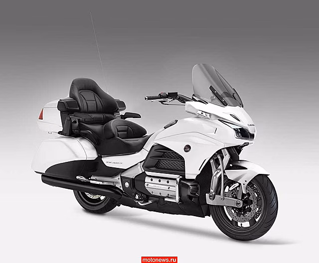 У туристического мотоцикла Honda Gold Wing появится новая подвеска