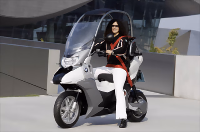 Вспоминаем скутер BMW C1
