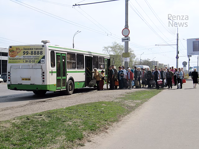 В Пензе дачными автобусами перевезено более 284 тыс. человек