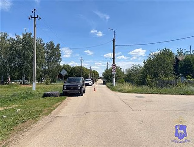 В Хворостянском районе госпитализирован мальчик после столкновения самоката с Niva