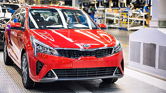 В России начали выпускать обновленный Kia Rio