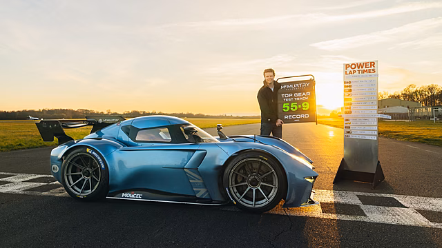 Уникальный электрокар побил рекорд машины Ф-1 на трассе Top Gear