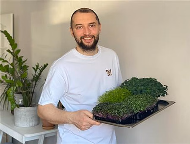 Самарский сити-фермер: "Два стеллажа микрозелени могут дать доход свыше 200 тысяч в месяц