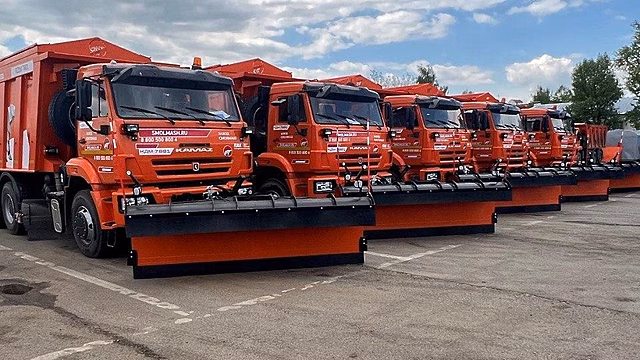 Более 100 новых единиц техники поступило в Мосавтодор с начала лета