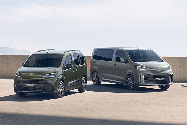 Обновленные «электрички» Toyota Proace Verso и Proace City Verso вышли на рынок