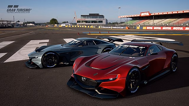 Mazda представила виртуальный гоночный болид RX-Vision GT3 Concept