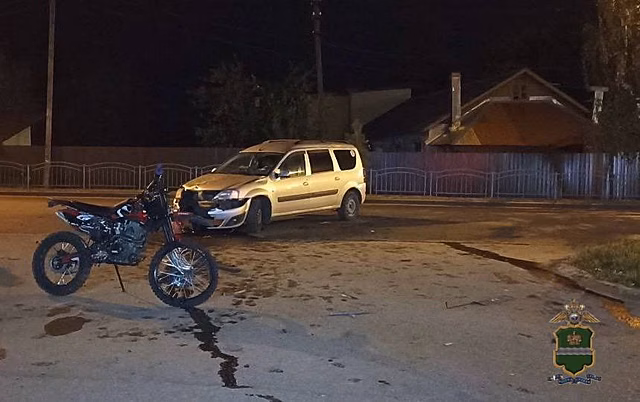 Мотоциклист получил травмы в ДТП на окраине Калуги