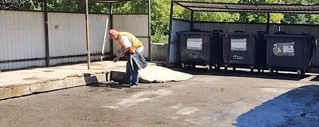 В Красногорске в сентябре убрали 33 навала мусора на контейнерных площадках