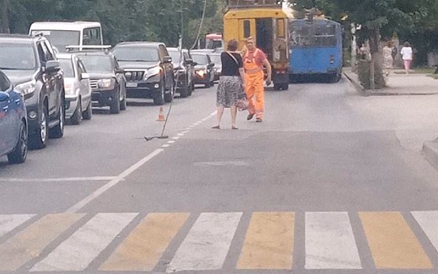 Движение троллейбусов на улице Новой восстановлено