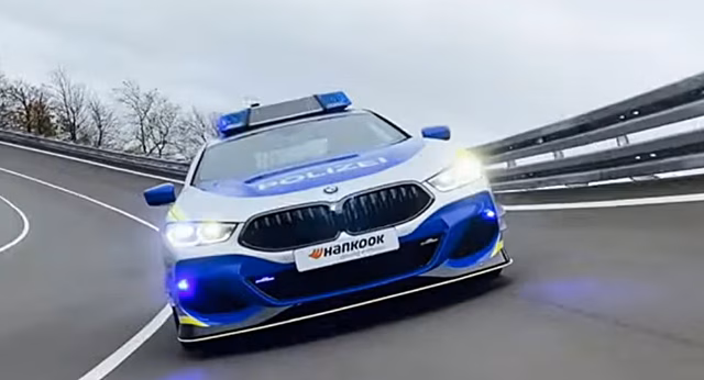 Тюнеры AC Schnitzer выпустили BMW M850i с полицейской ливреей