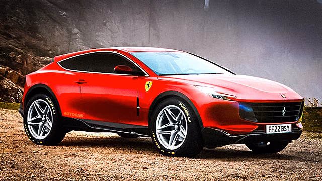 Появились новые подробности о кроссовере Ferrari