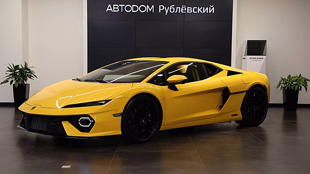 В России появился гибридный суперкар Lamborghini Temerario