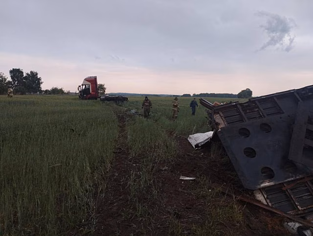 В Еманжелинском районе опрокинулся грузовик, пассажир умерла в больнице