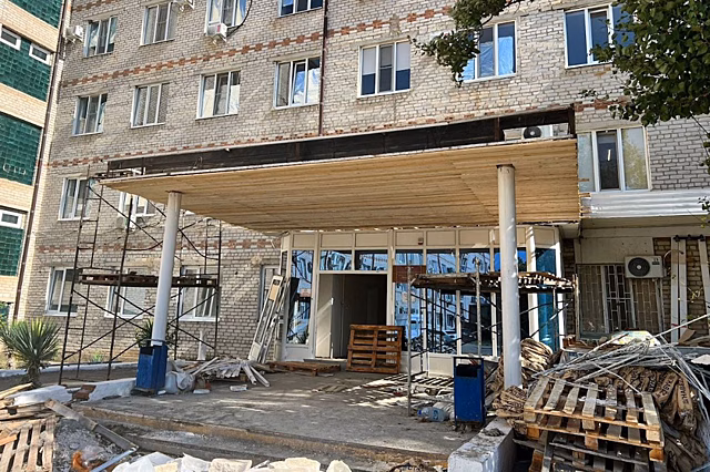 Приемный покой Белореченской ЦРБ на Кубани отремонтируют к концу года
