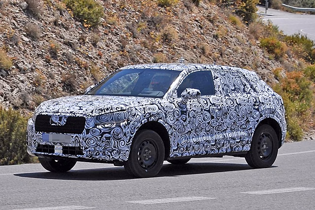 Audi Q1 впервые засняли в «родном» кузове