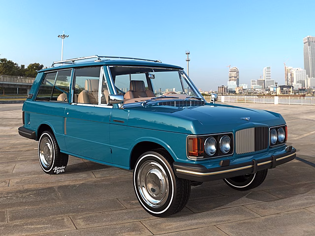 Дизайнер представил внешность внедорожника Bentley Bentayga 1989 года